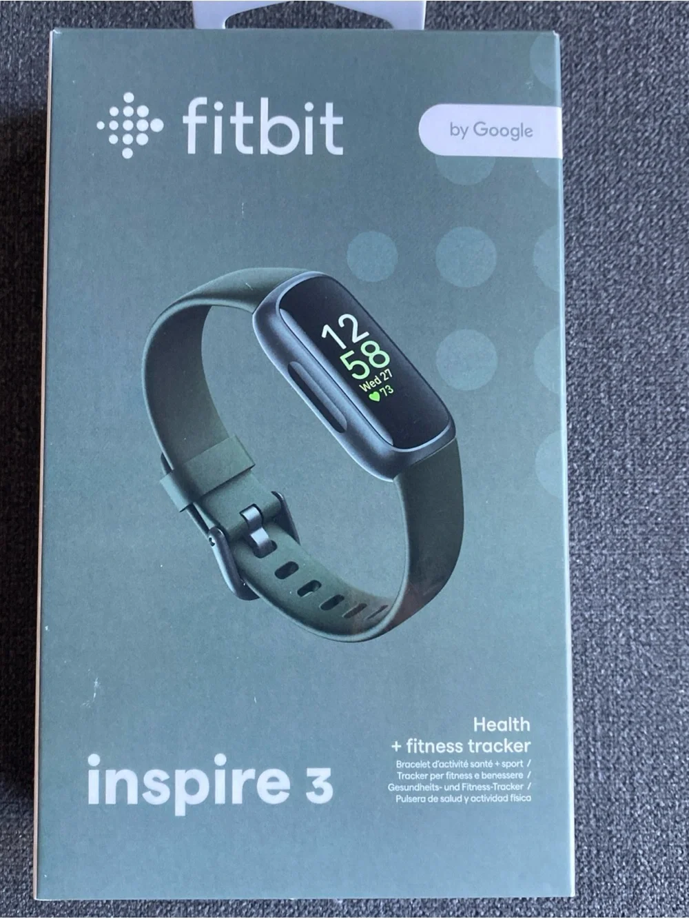 Inspire 3 Fitness Tracker by Inspire — Midnight Zen Band Black case-Brand New